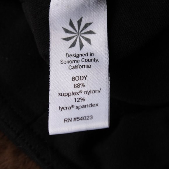 Athleta Women's Black High Rise Cutout Leggings ~S~ 383487-00 - Picture 12 of 13